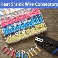 lectrical Crimp Wire Terminal Connectors Kit, Heat Shrink Connectors, Waterproof, Perfect for Marine, Automotive Wire - Ring. 