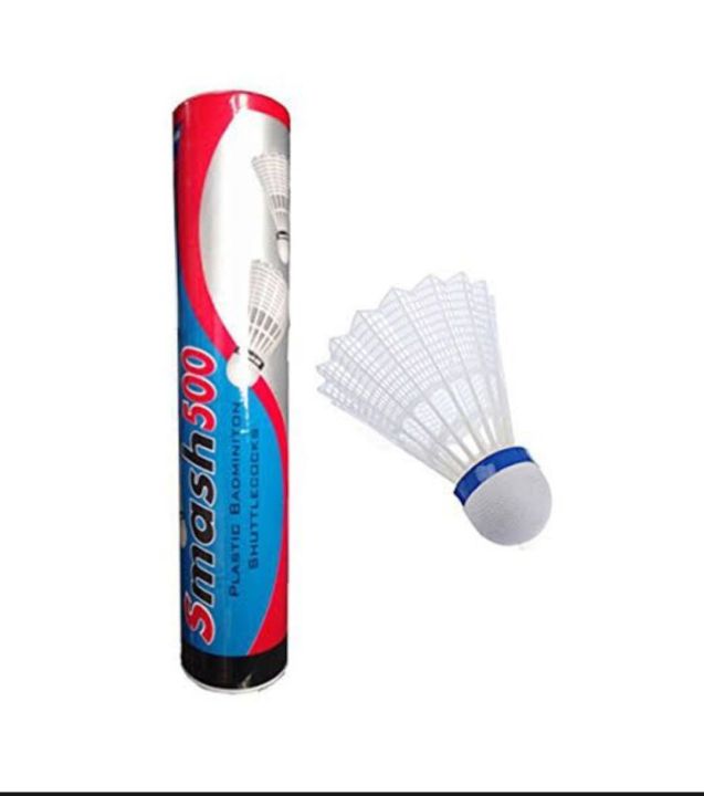 Shuttlecork Plastic Badminton Shuttlecocks Cork 6 pcs. | Daraz.com.bd