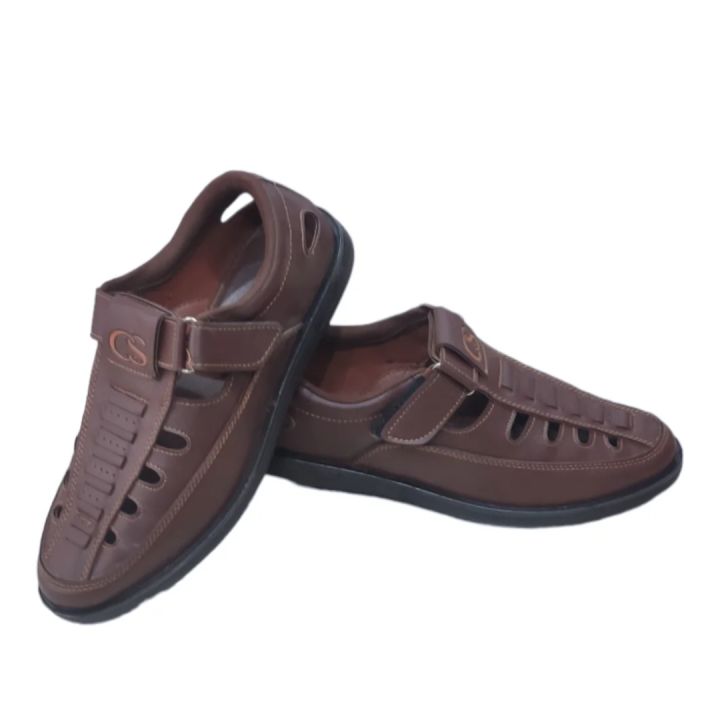 Brown Loafer Clip On Formal Shoes For Men 2303 By Ajay shoe center