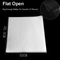 12 inch OPP Gel Recording Protective Sleeve for Turntable Player LP Vinyl Record Self Adhesive Records Bag 32.3cm*32cm 50PCS. 