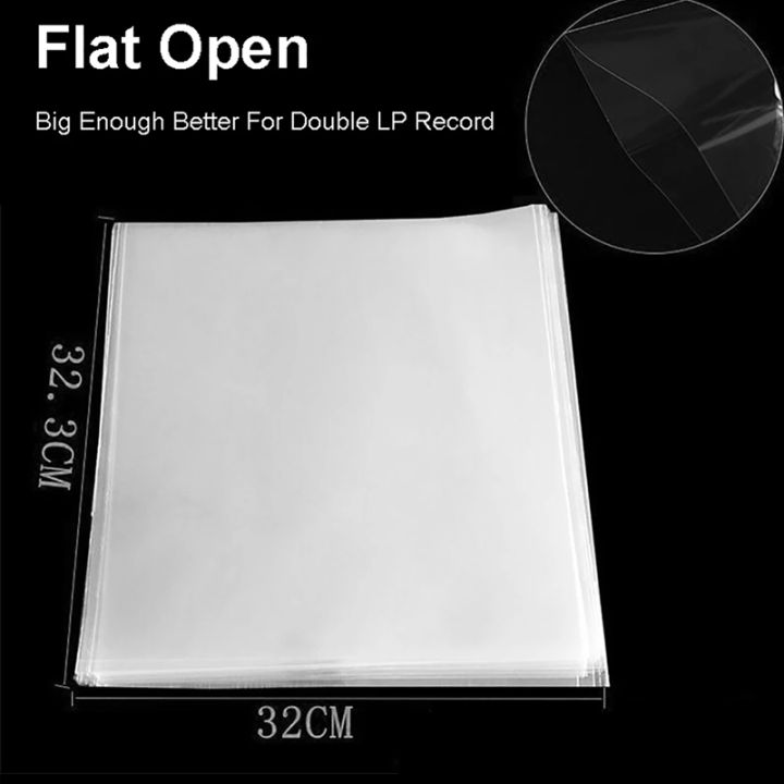 12%20inch%20OPP%20Gel%20Recording%20Protective%20Sleeve%20for%20Turntable%20Player%20LP%20Vinyl%20Record%20Self%20Adhesive%20Records%20Bag%2032.3cm*32cm%2050PCS%20-%20Image%202