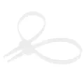 1Pc Plastic Police Handcuffs Double Flex Cuff Handcuffs Zip Tie Nylon Cable Ties. 