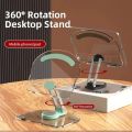 360° Rotation Acrylic Tablet Stand Adjustable Phone Bracket Folding Anti-slip Holder For iPad Pro Air Mini For 4.7-13inch Stand.