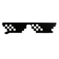 Pixelated Mosaic Glasses New Mosaic Glasses Double Cool Funny party glasses Pixel party glasses Party Photo Prop Glasses.