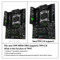 MACHINIST MR9A PRO X99 TPM 2.0 Motherboard LGA2011-3 Xeon E5 2690 V3 CPU DDR4 16GB (2*8GB) 2666MHz RAM Optional Kit Set.