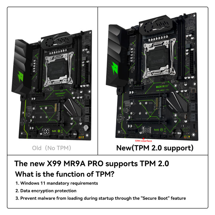 MACHINIST%20MR9A%20PRO%20X99%20TPM%202.0%20Motherboard%20LGA2011-3%20Xeon%20E5%202690%20V3%20CPU%20DDR4%2016GB%20(2*8GB)%202666MHz%20RAM%20Optional%20Kit%20Set%20-%20Image%205