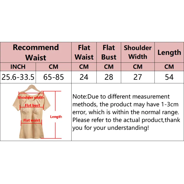 Women%20Slimming%20Shirts%20Shapewear%20Waist%20Trainer%20Tummy%20Control%20Body%20Shaper%20Shaping%20Tank%20Tops%20Underwear%20Compression%20Short%20Sleeves%20-%20Image%204