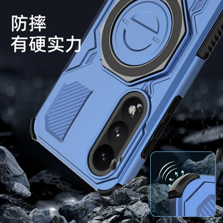 Phone%20Case%20for%20OnePlus%20Nord%205/Ace%205%20Ultra%20Rugged%20Shockproof%20Magnetic%20360%C2%B0Rotating%20Metal%20Ring%20Armor%20Holder%20Wireless%20Charging%20-%20Image%203
