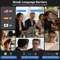 2026 4K 8MP Smart Glasses Men HD Camera 150+Language Translation ChatGPT WIFI Video Recording Bluetooth CallAudio Glasses Women.