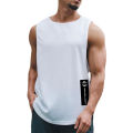 Men Gym Singlet Muscle Stringer Tank Tops Underwear Fitness Sports Sleeveless Shirt Brand Print Tops Workout Vest Male Clothing. 