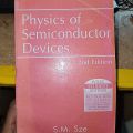 Physics of Semiconductor Devices By S.M. Sze. 