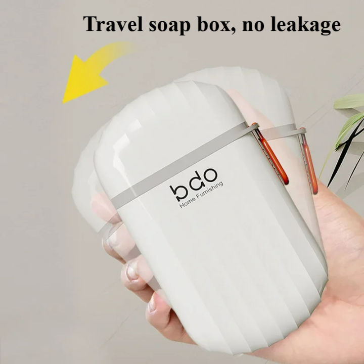 Travel%20Portable%20Soap%20Box%20with%20Lid%20Sealed%20and%20Drainable%20Small%20Soap%20Case%20Bathroom%20Drain%20Tray%20for%20Camping%20Traveling%20Soap%20Container%20-%20Image%205
