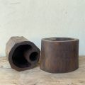 Wooden root pen holder pen holder wooden root pen holder stationery box wooden pencil holder. 
