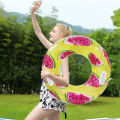 1 Pcs Watermelon Swim Tube Inflatable Pool Float Pool  Accessory Swim Float Ring Summer Water Toys. 