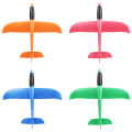 49CM Hand Throw  Free Fly Glider Planes Foam  Model EPP  Breakout Aircraft Party Game Children Outdoor Fun  Toys For Kids. 