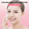 Electric Eye Massager Vibration Wrinkle Anti-Ageing Eye Massage Dark Circle Removal Beauty Face Eye Care Pen Pink and White. 