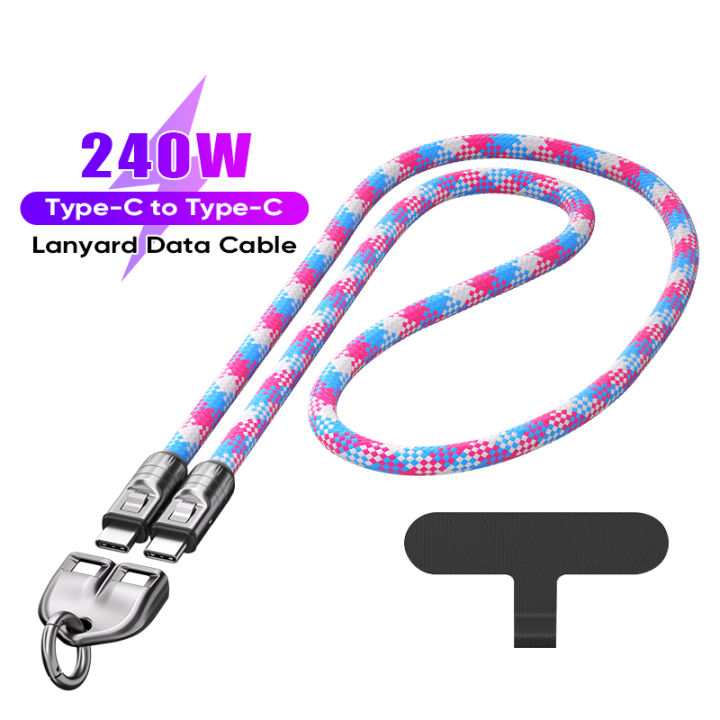 PD240W%20Phone%20Lanyard%20Charge%20Cable%202%20in%201%20USB-C%20to%20USB-C%20Super%20Fast%20Charge%20Data%20Cable%20Zinc%20Alloy%20Head%20Lanyard%20Fast%20Charging%20Cable%20-%20Image%208
