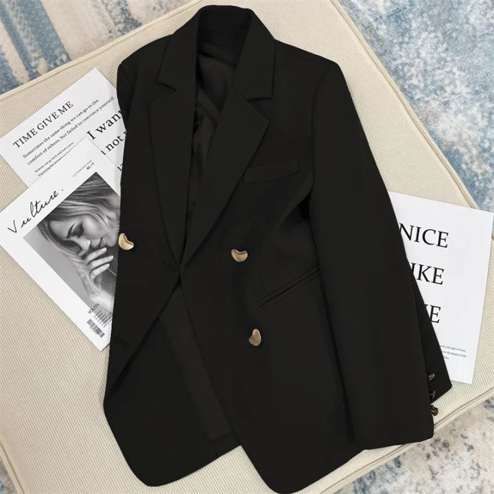2025%20Spring%20and%20Autumn%20New%20Korean%20fashion%20British%20Style%20Solid%20Blazer%20Women%20Clothing%20French%20Texture%20Fashion%20Small%20Suit%20Coat%20Women%20-%20Image%204