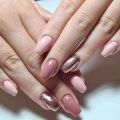 Press on nail for Girls 10 pcs nail set for girls with jelly dot glue and mini filler. 