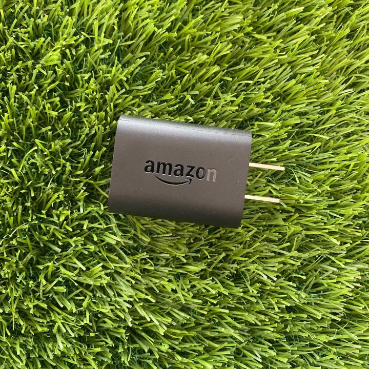 Amazon 9W Official OEM USB Charger and Power Adapter for Fire Tablets, Kindle eReaders, and Echo Dot