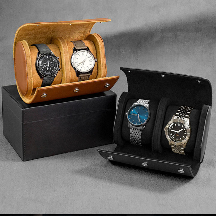 Watch%20Roll%20Travel%20Case%20-%203%20Watch%20Storage%20and%20Organizer-Secure%20Storage%20with%20Innovative%20Removable%20Pillows%20&%20Solid%20Watch%20Organizer%20-%20Image%203