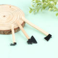 3Pcs/set Mini Wood Metal Chopper Hatchet Dollhouse Miniature Tools. 
