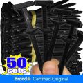 Wholesale Nylon Cable Ties Buckle Universal Self Locking Car Repair Fastener Auto Trunk Fender Engine Guard Panel Retainer Clips.
