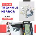 BDH 10mm Triangle Shape Glass Mirror Pieces for Lippan Art & Craft Decoration. 