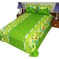 double King Size Bed Sheet Set with Pillow Cover Chador set 7.5×8.25 feet Full Cotton Fabric model B2. 