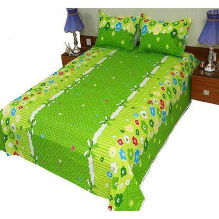double%20King%20Size%20Bed%20Sheet%20Set%20with%20Pillow%20Cover%20Chador%20set%207.5%C3%978.25%20feet%20Full%20Cotton%20Fabric%20model%20B2%20-%20Image%202