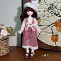 Sweet Cute Lolita Style Dress for 30cm 1/6 BJD Fat Body Dolls Baby Doll Clothes Outfit Dollhouse Accessories DIY Toys Girl .