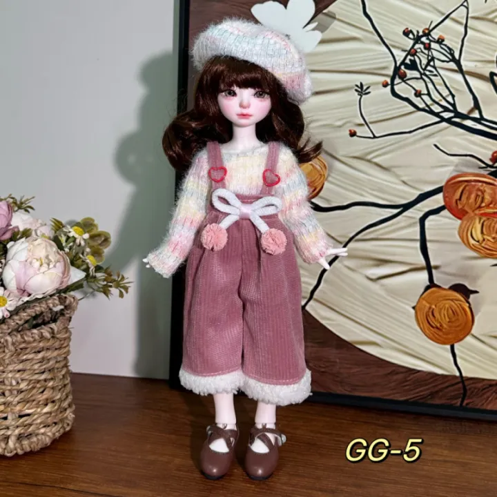 Sweet%20Cute%20Lolita%20Style%20Dress%20for%2030cm%201/6%20BJD%20Fat%20Body%20Dolls%20Baby%20Doll%20Clothes%20Outfit%20Dollhouse%20Accessories%20DIY%20Toys%20Girl%20%20-%20Image%203