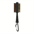 1PC Golf Club Cleaner Brush Golf Putter Wedge Ball Groove Cleaner Brush Golf Accessories Clean Tool.