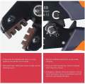 WOZOBUY SN-48B Pin Crimping Tools 2.8/4.8/6.3mm 22-13AWG Crimper 0.5-2.5 mm² for Car Terminals Sets Wire Electrical Hand Tools. 
