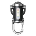 1-5PCS Mini COB Ultra Bright Rechargeable LED Flashlight Keychain Portable Waterproof Camping Pocket Lamp Keyring Hanging Light.