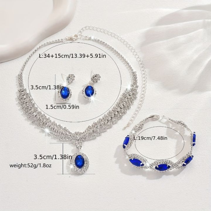 Elegant%20Bridal%20Jewelry%20Set%20Necklace%20Earrings%20with%20Sparkling%20Rhinestones%20Perfect%20for%20Weddings%20Parties%20-%20Image%204