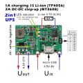 J5019 Hw 357: Versatile Li-ion Charger And Boost Module For a Wide Range Of Applications 1 Pc. 