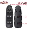 6554YH For Citroen C4 I Grand Picasso 2007-2014 6554.YH Mirror Control Master Electric Power Window Control Switch 96639383ZD. 