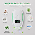 Air Purifier Plug In Negative Ion Ionizer Air Purifier for Household Quiet Operation Ionizer Mini Air Cleaner Toilet Deodorant.