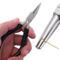 5In Mini Jewelry Plier DIY Carbon Steel Round Nose Jewelry Tools Copper Jewelry Wire for Jewelry Making 1PC. 