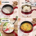 Multifunction nonstick electric fry pan / food steamer / electric kettle. 