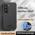 Car Magnet Leather Protective Back Case for Infinix HOT 50 Pro Plus 50I 4G 5G 40 Pro 40I Smart9 Smart8 TPU+PU Skin Feel Cover. 