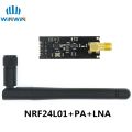 NRF24L01+ 2.4G wireless data transmission module 2.4GHz NRF24L01 upgrade version NRF24L01+PA+LNA 1000 Meters GT24 For Arduino. 
