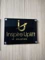 customised your office logo name plate size 12*10 inch. 