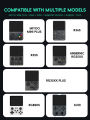 Data Frog for R36S Case Retro Video Game Bags EVA Cover Case for RG35XX R35S Miyoo Mini Plus Founded Protective Bag. 
