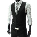 7XL High Quality Dress Vests For Men Slim Fit Mens Suit Vest Male Waistcoat Gilet Homme Casual Sleeveless Formal Business Jacket.