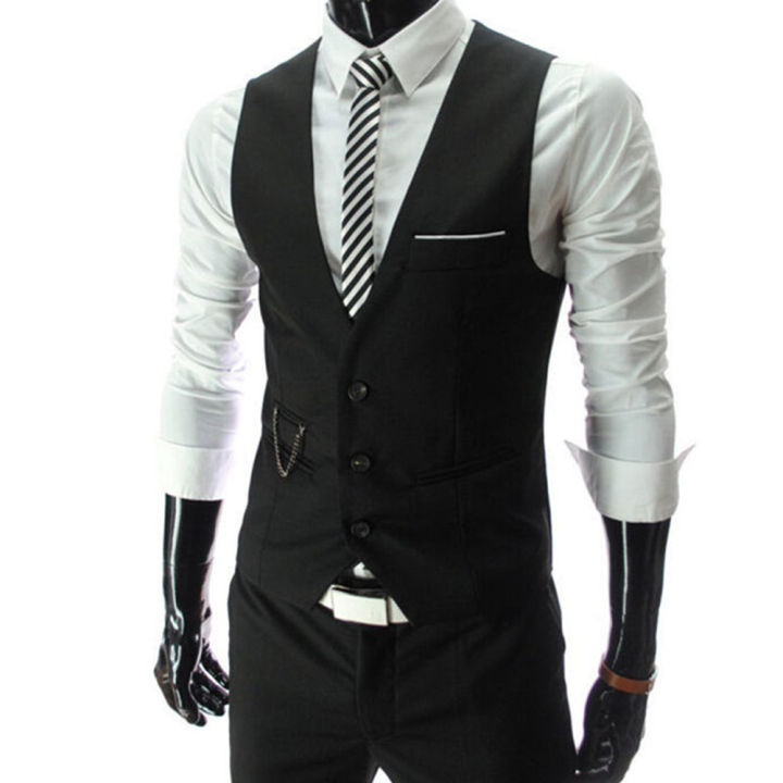 7XL%20High%20Quality%20Dress%20Vests%20For%20Men%20Slim%20Fit%20Mens%20Suit%20Vest%20Male%20Waistcoat%20Gilet%20Homme%20Casual%20Sleeveless%20Formal%20Business%20Jacket%20-%20Image%204