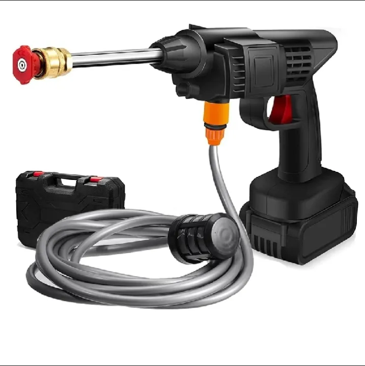 💫💫48V Cordless Portable High Pressure Washer Gun - Double Battery Pack💫 ...