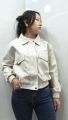 women's/girl's Lather jacket. 