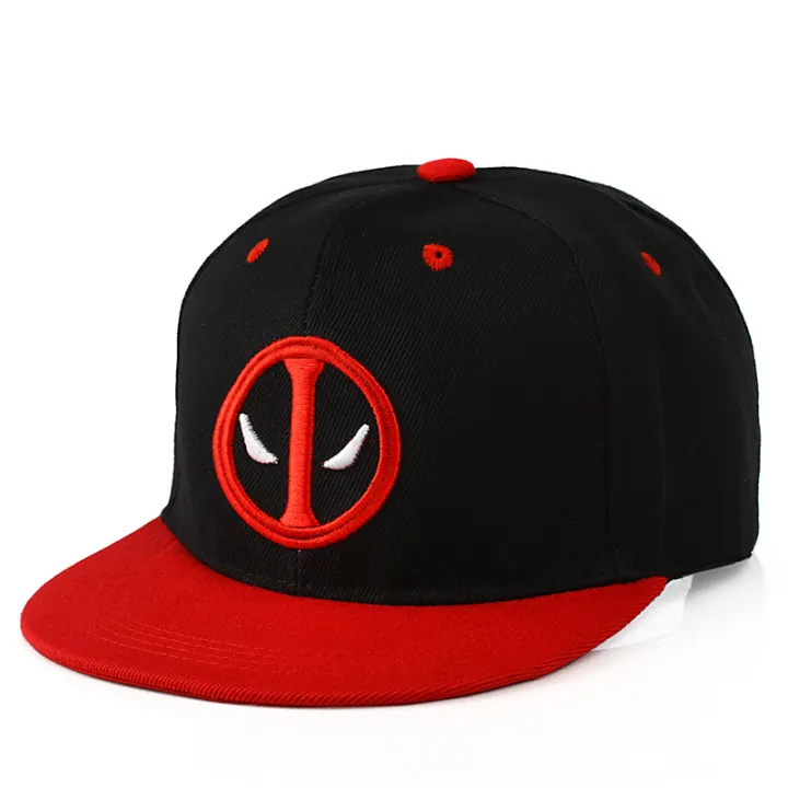 Anime%20Deadpool%20Hat%20Cosplay%20Wade%20Winston%20Wilson%20Flat%20Brim%20Hat%20Outdoor%20Duckbill%20Hat%20Unisex%20Hip-Hop%20Hat%20Sunshade%20Hat%20-%20Image%203